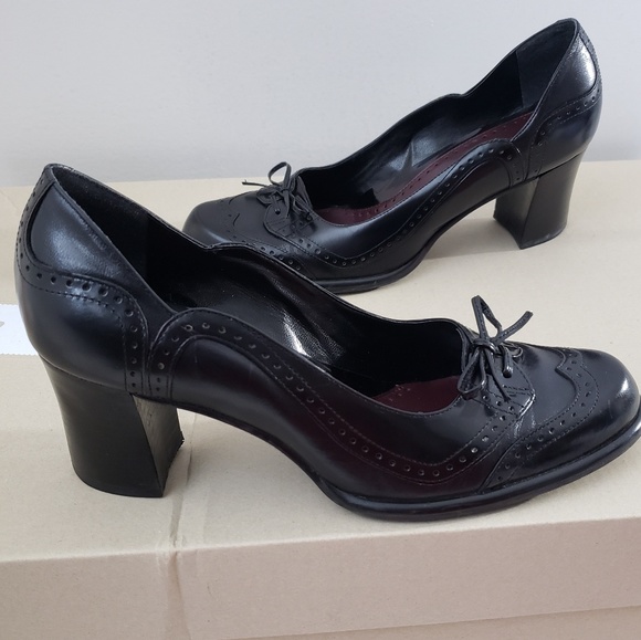 Nine West Shoes - Nine West Wingtip Oxford Pumps 6